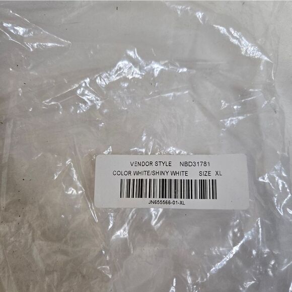 NEW Lulu's Know Your Worth white sequin thick strap square neck mini dress XL - Picture 9 of 14